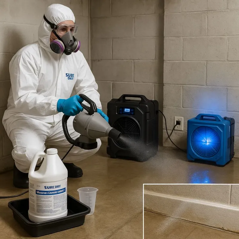 Sanitization and Odor Removal process in Elm Grove, WI