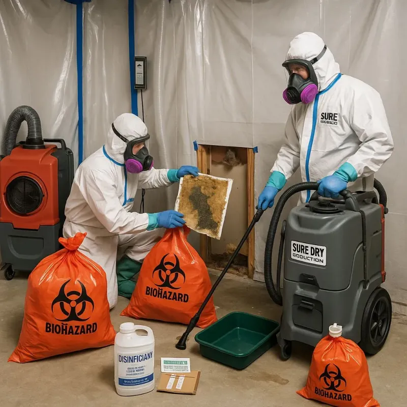 Contaminated Water Handling Protocols process in Elm Grove, WI