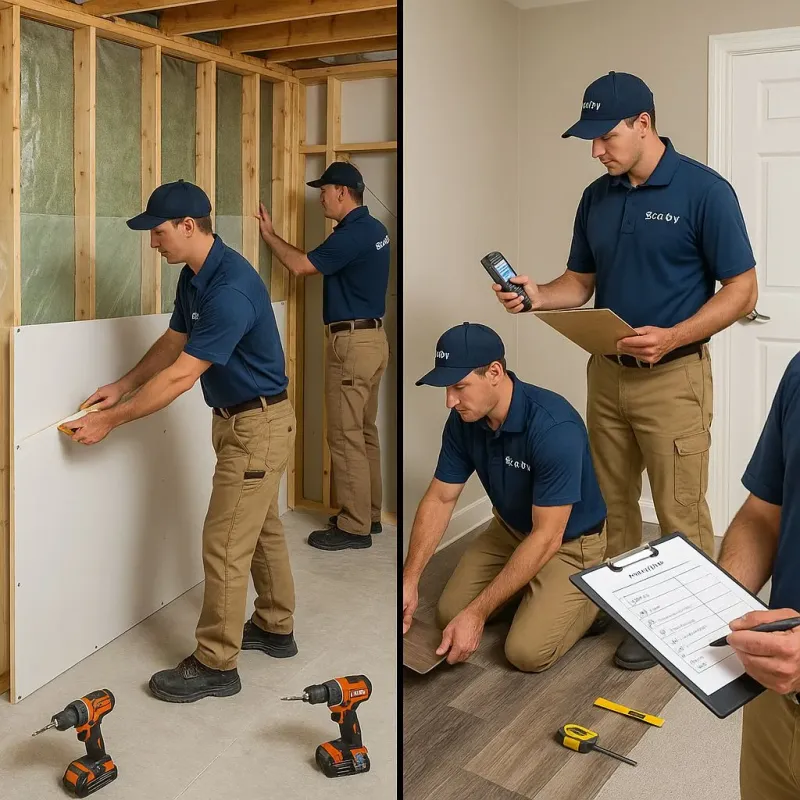 Repairs and Reconstruction process in Elm Grove, WI